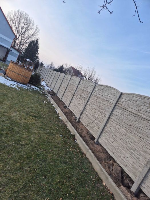 Ogrodzenie Betonowe/palisadowe