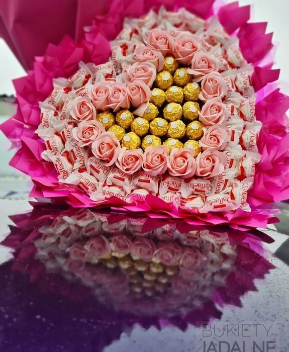 Букет с конфет, фуд букет букет с сухофруктов 14 февраля день влюбленн