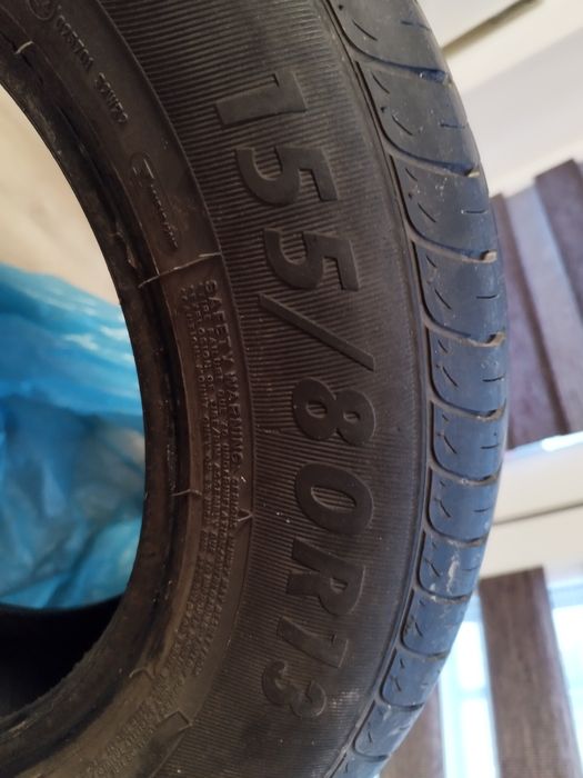 Sprzedam komplet opon letnich 155/80R13
