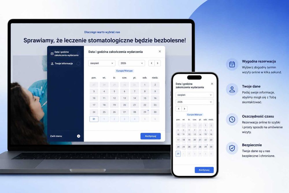 Strony internetowe dla firm | WWW + SEO + rezerwacje