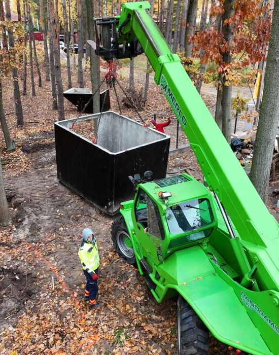 Ładowarka teleskopowa wynajem Manitka Manitou operator dostawa