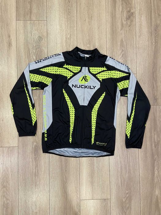 |XL-L| Велокостюм Велокофта Джерси + Велоштаны Nuckily Cycling Set