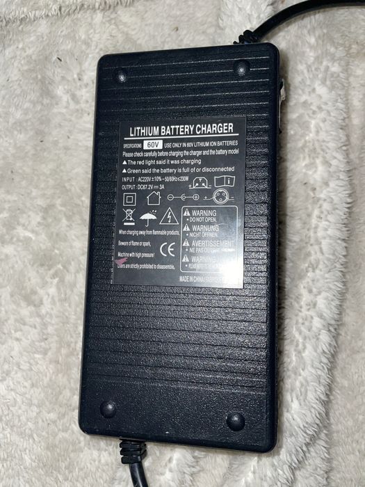 Bateria Lítio 60V 20Ah Milg YW 2022 – Autonomia 40–50km