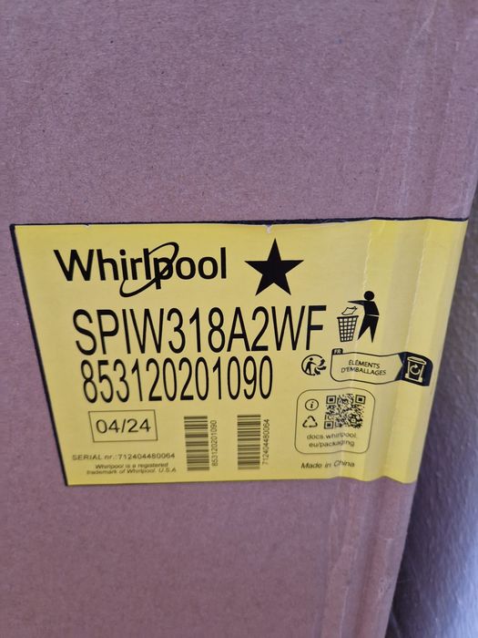 Ar condicionado Whirlpool SPIW318A2WF