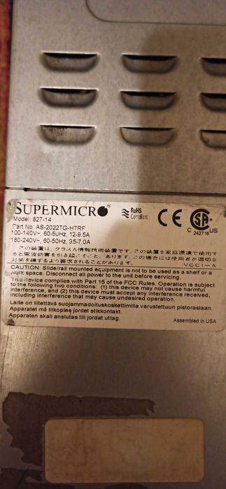 Сервер Supermicro AS-2022TG-HTRF