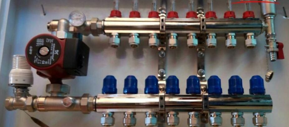 Коллектор для теплого пола