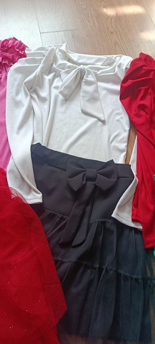 Zestaw ubrań dla dziewczynki 140/146