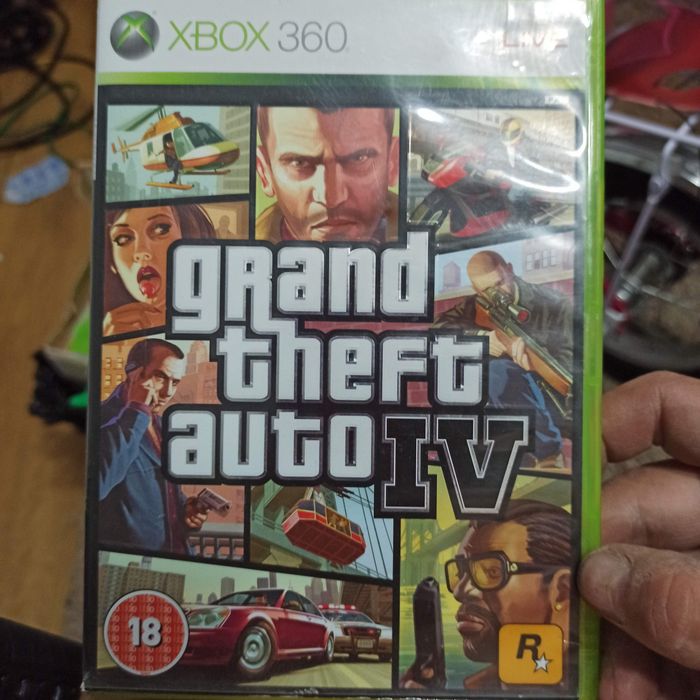 GTA IV xbox360 Mapa instrukcja  GTA 4 xbox 360