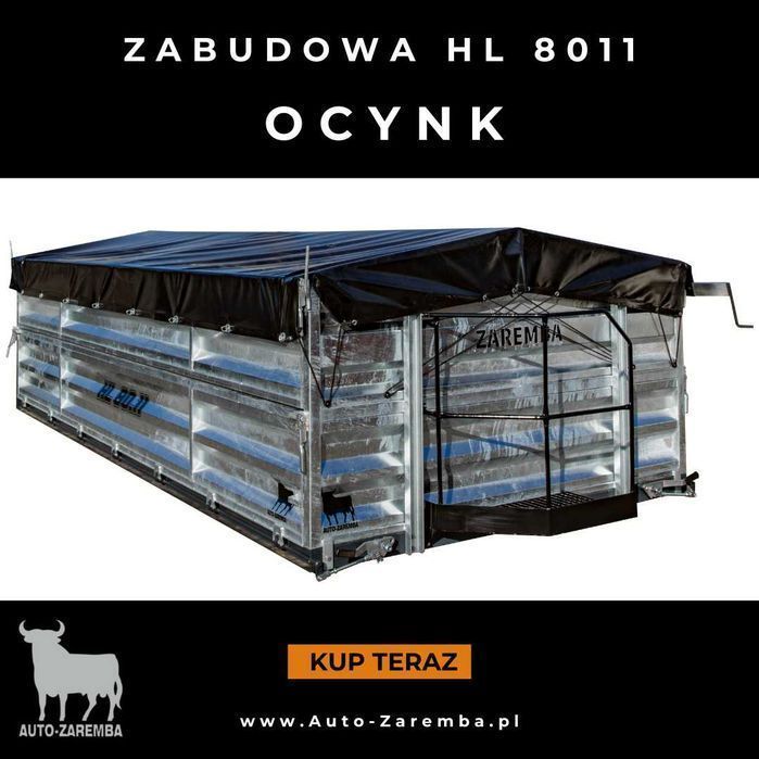 ZABUDOWA HL 8011 OCYNK ocynkowana paka NAJMOCNIEJSZA ZAREMBA 23999nett