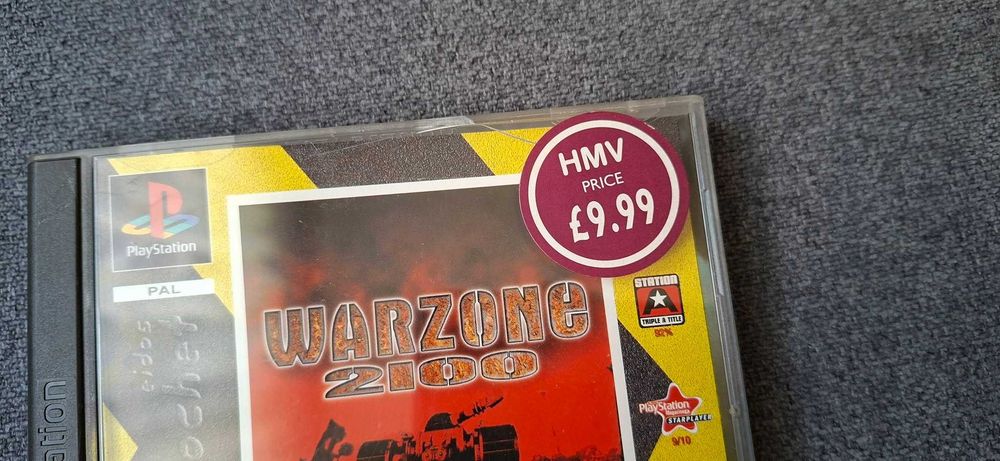 Warzone 2100 Playstation 1