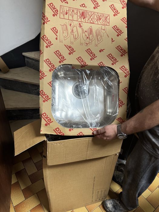 Lava Loiça Teka STYLO 1C1E Inox a estrear