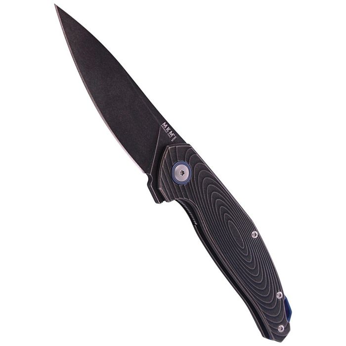 Nóż składany MKM Goccia Dark Stonewashed Titanium, Dark (MKGC-TDSW)