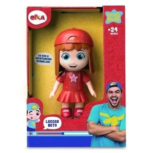 Boneca (Aventureira Vermelha a Gi) do Luccas Neto