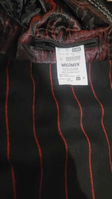 Duży meski ciepły elegancki plaszcz