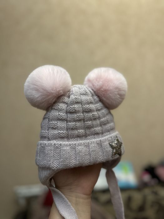 Детская шапка для девочки