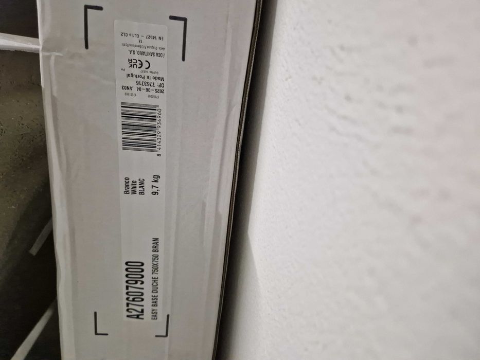 Base de Duche 75×75 cm – Nova