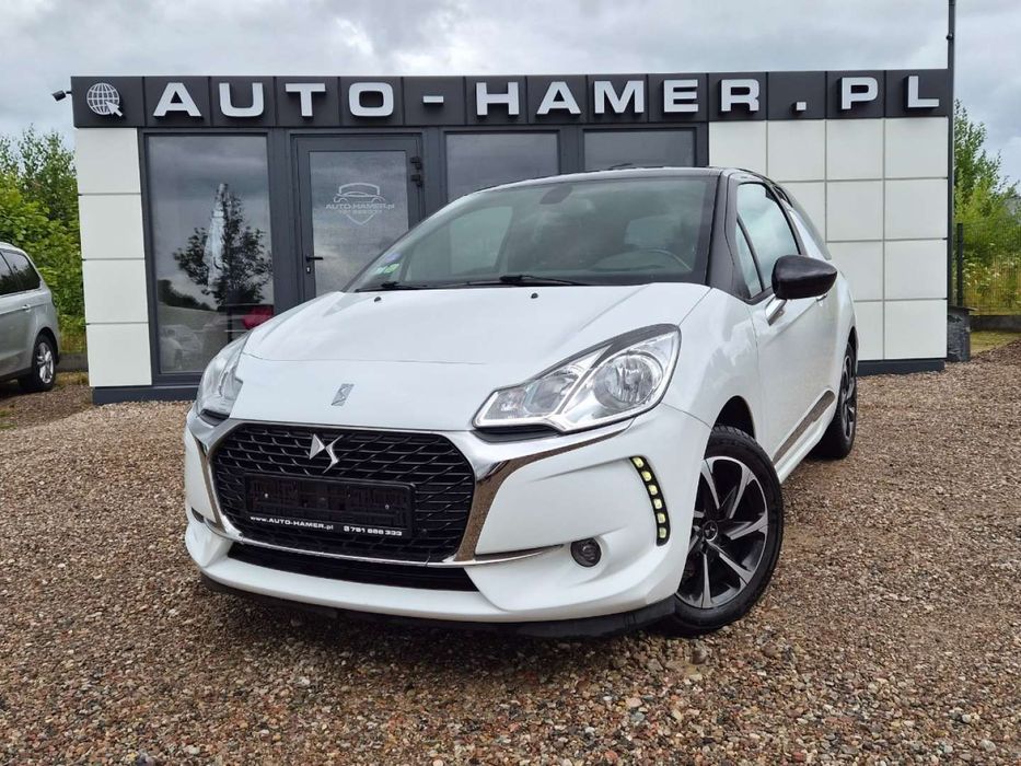 Citroën DS3 1.2 82KM Navi LED Automat 161tys.km SERWIS ! ! !