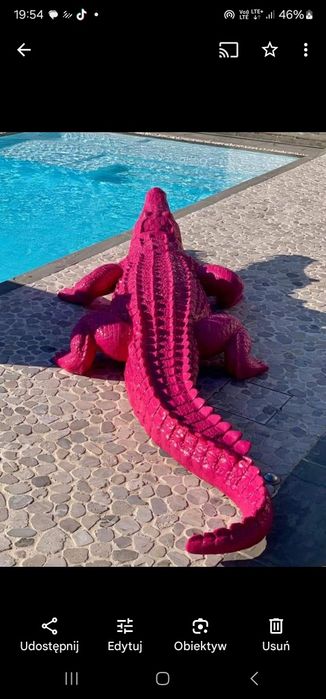 Krokodyl figira krokodyal 320cm