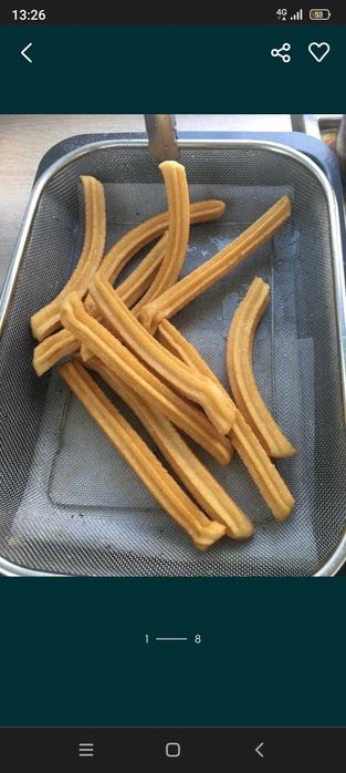 Maquina churros automática