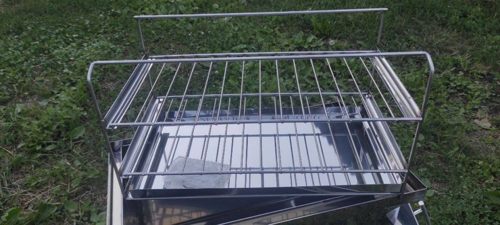 ПРОИЗВОДИТЕЛЬ Коптильня из нержавейки с термометром для дома дачи опт