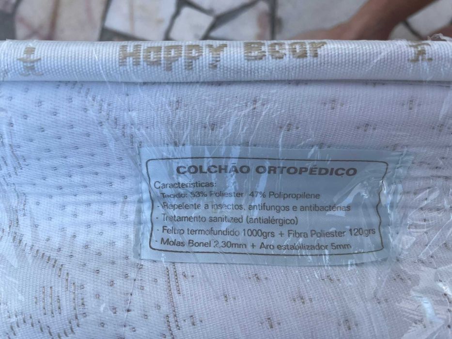 Berço Bebe 120x60cm,