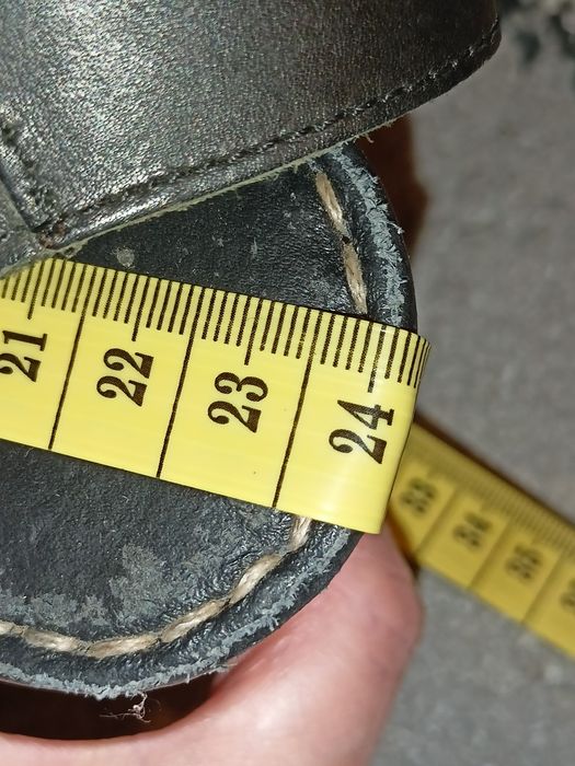 Sandałki Lasocki damskie na koturnie skóra rozmiar 35