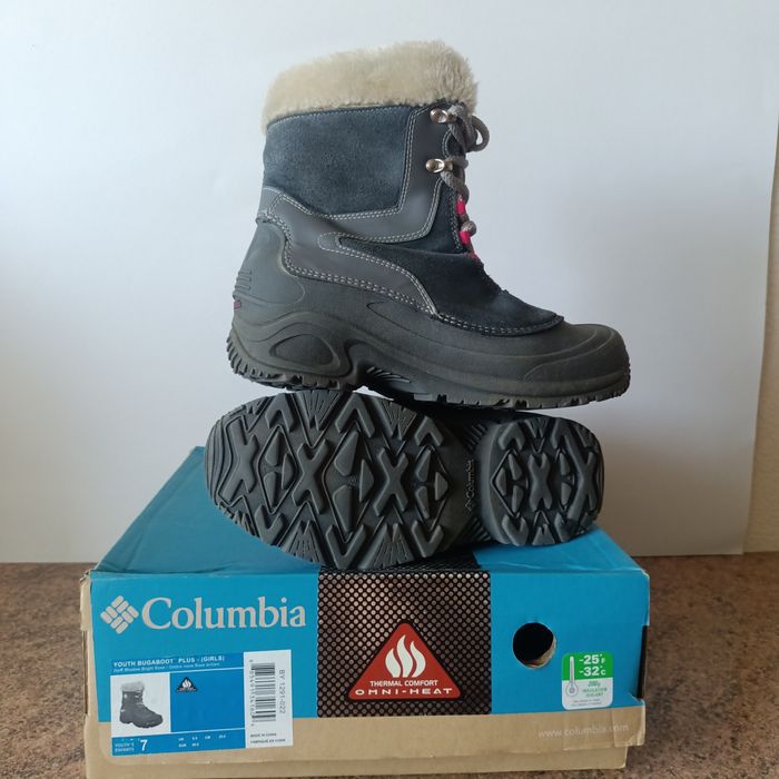 Зимние полусапоги оригинал columbia  р. 40 полномерные