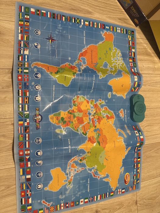 Dumel Discovery interaktywna Mapa świata