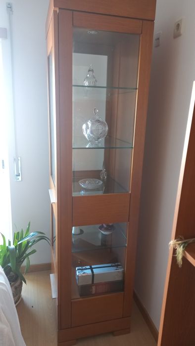 Vitrine  com iluminação