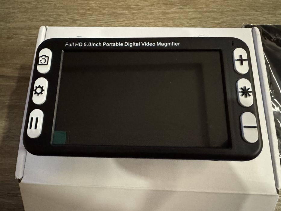 Lupa de video digital auxiliar leitura, daltonismo