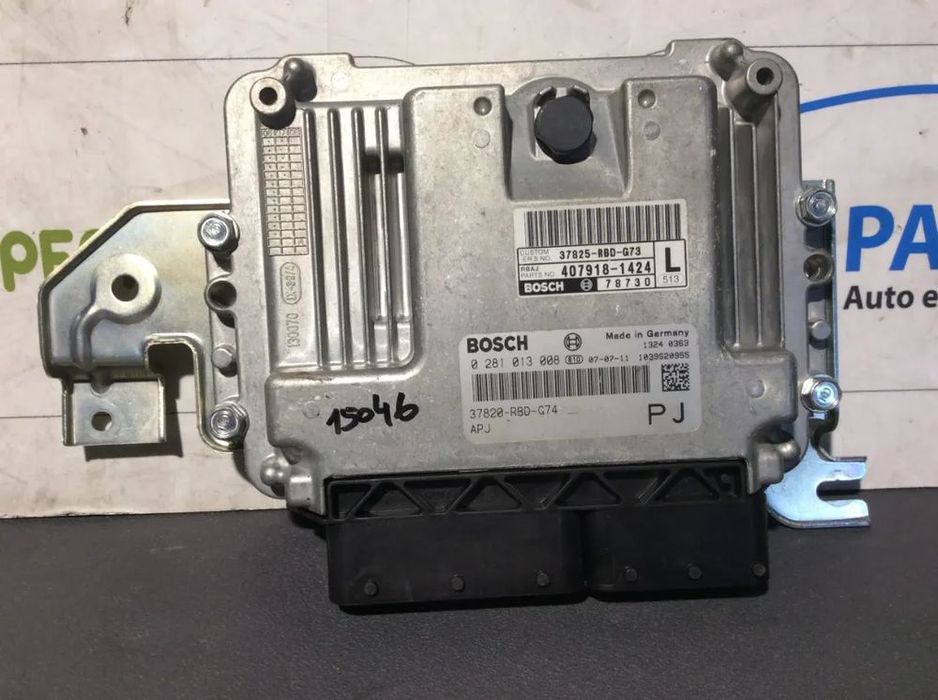 Centralina do motor Honda Accord 2.2 CDTi  0281013008   37820-RBD-G74