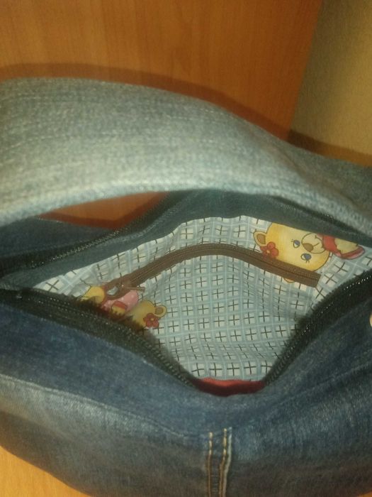 Жіноча джинсова сумка