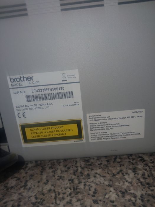 Impressora laser Wifi BROTHER