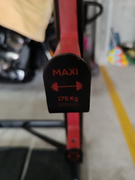 Rack musculação domyos
