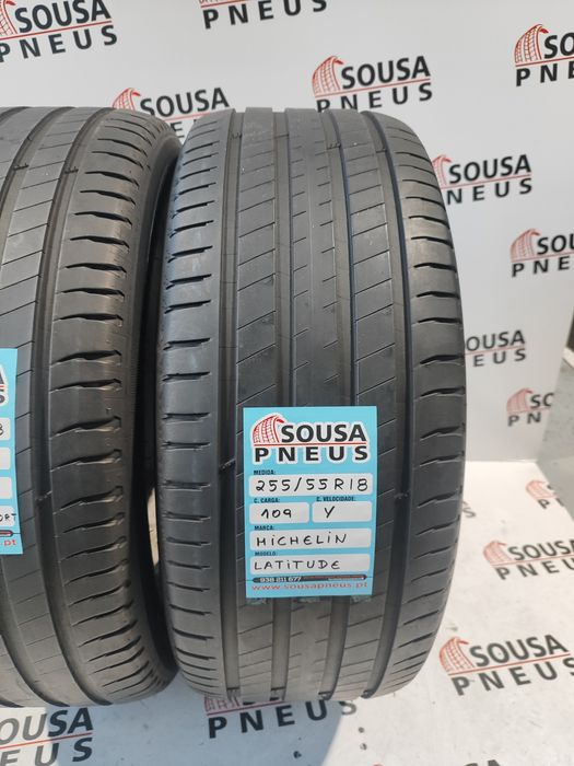 2 pneus semi novos Michelin 255-55R18 - Oferta dos Portes