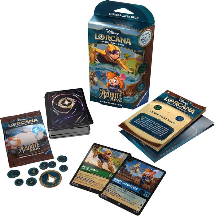 Disney Lorcana Azurite Sea Starter Deck EN S6