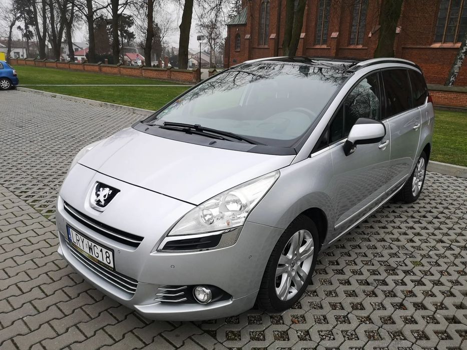 Peugeot 5008 Allure Panorama HAK, zarejestrowany, bezwypadkowy
