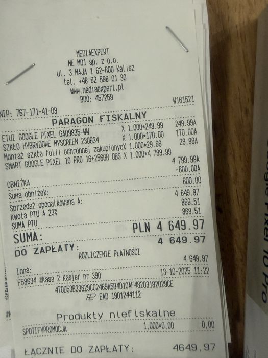 Google pixel 10 pro 256gb