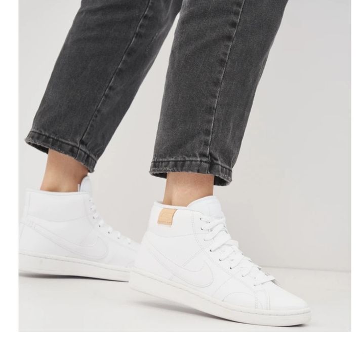 Nike кожанные кеды