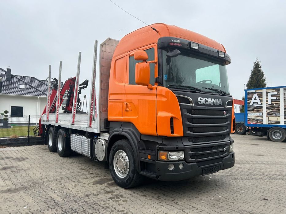 Scania R500 6x4 2012 do drewna drzewa lasu hds
