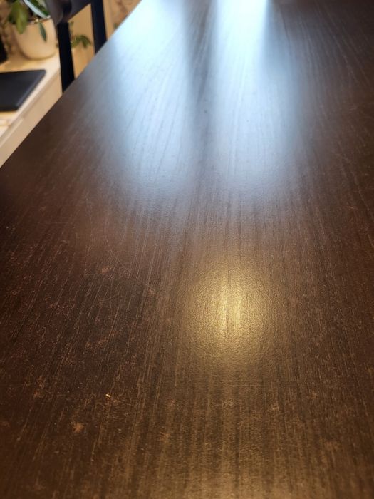 IKEA BJURSNÄS stół + 4 krzesła STEFAN | czarno-brązowy