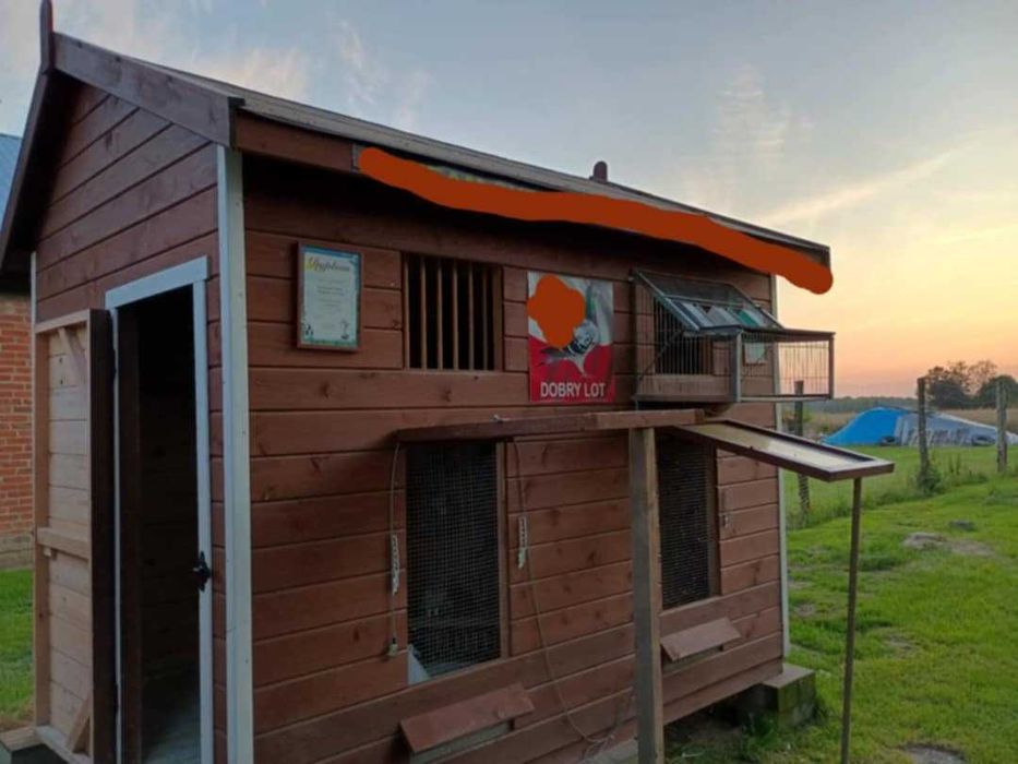 SPRZEDAM! Rewelacyjny Gołębnik Lotowy 3x2m².