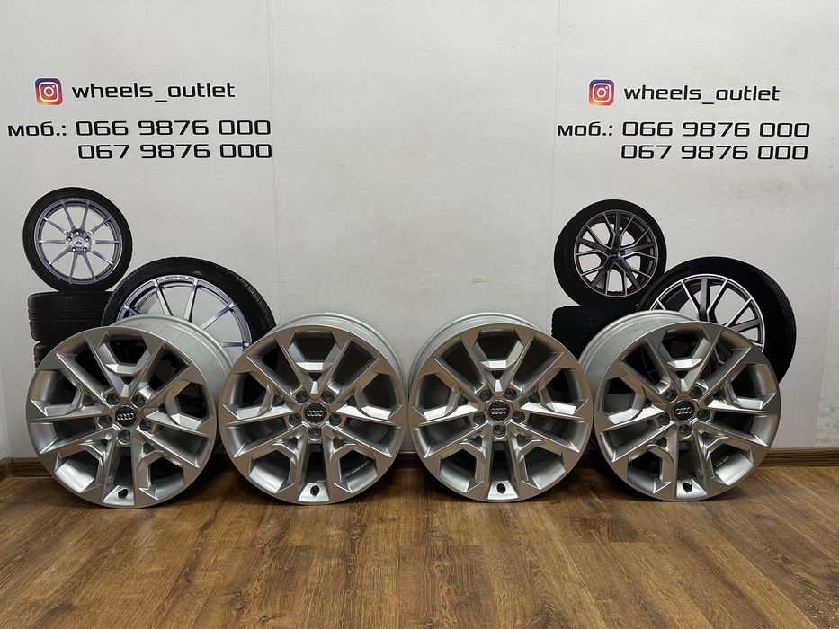 Нові оригінальні диски Audi Q2, SQ2 5х112 R18. Volkswagen, VW, Skoda