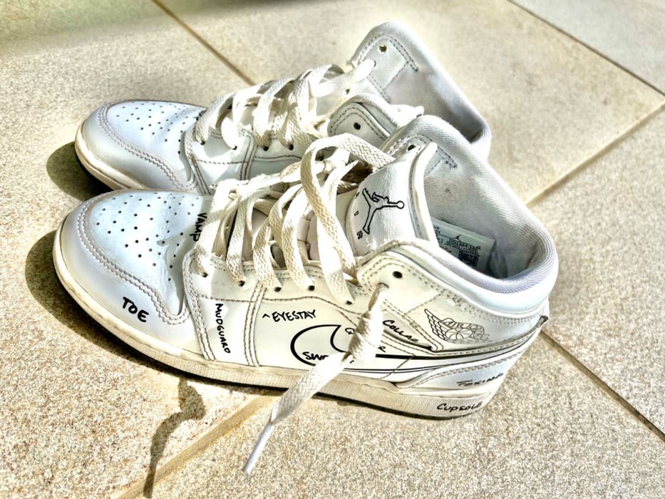 SALDOS!  Air Jordan 1 Mid Schematic