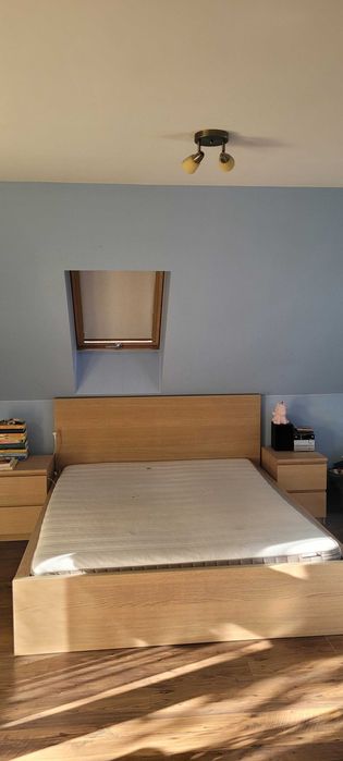 Ikea sypialnia MALM 4 elementy. Używana! PILNIE SPRZEDAM