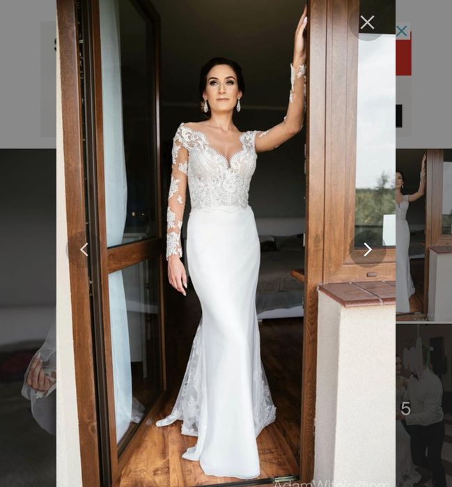 Przepiękna suknia ślubna