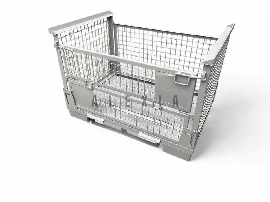 Kosze gitterbox pojemniki składane euro koszopaleta skrzyniopaleta