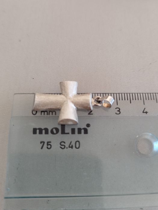 Medalha cruz em prata 925