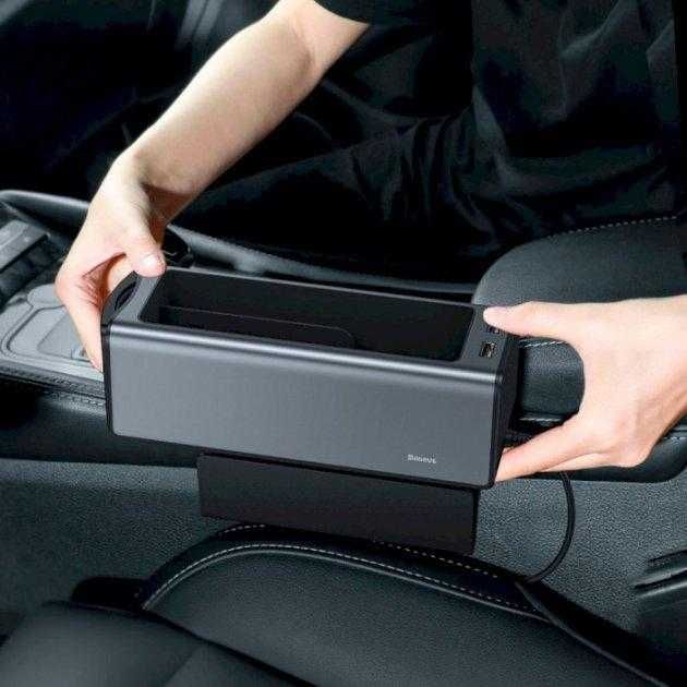 Автомобильный органайзер Baseus Deluxe Metal Armrest Console Organized