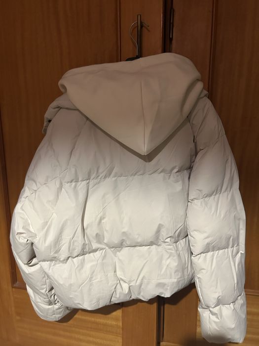 Casaco tamanho unico creme oversized